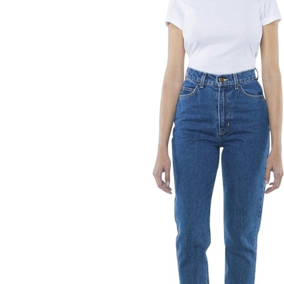 American Apparel Womens High-Waist Jean - Picture 10 of 12